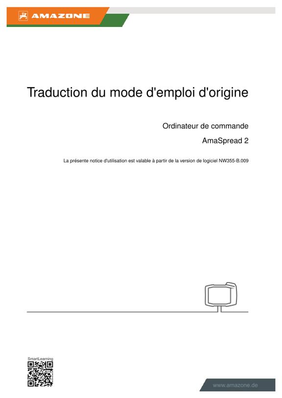 Notice d'utilisation AmaSpread 2