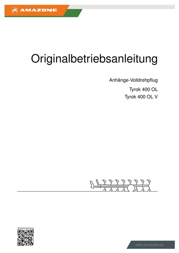 Betriebsanleitung Tyrok 400 OL/ OL V
