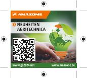 Anzeige „Neuheiten Agritechnica“, 46x40, 4c