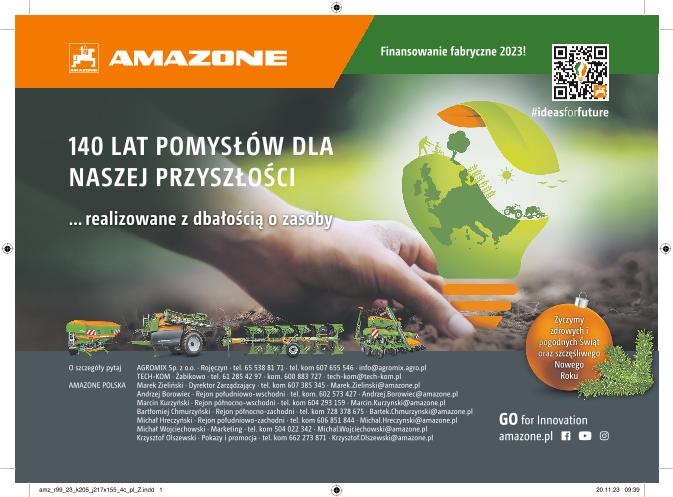 Anzeige „140 LAT POMYSŁÓW DLA NASZEJ PRZYSZŁOŚCI“, 217x155 mm, 4c, pl, Z