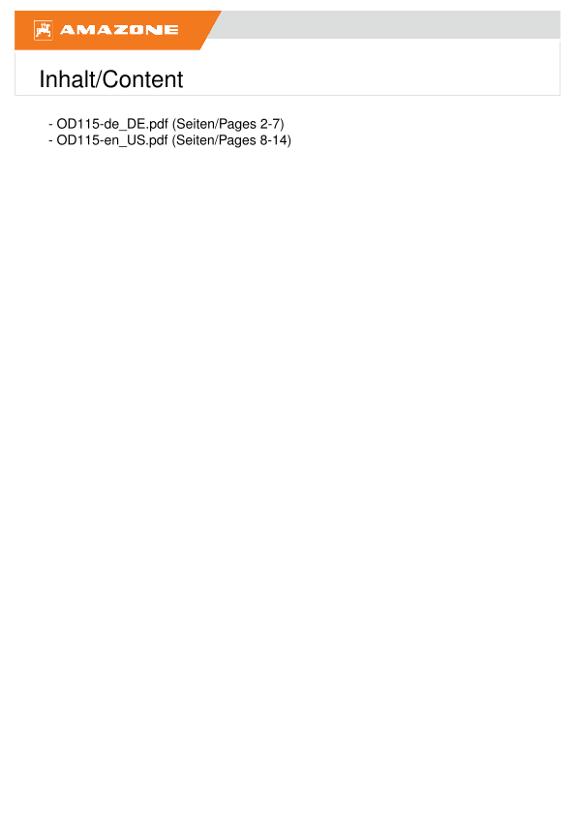 Safety Data Sheet OD115
