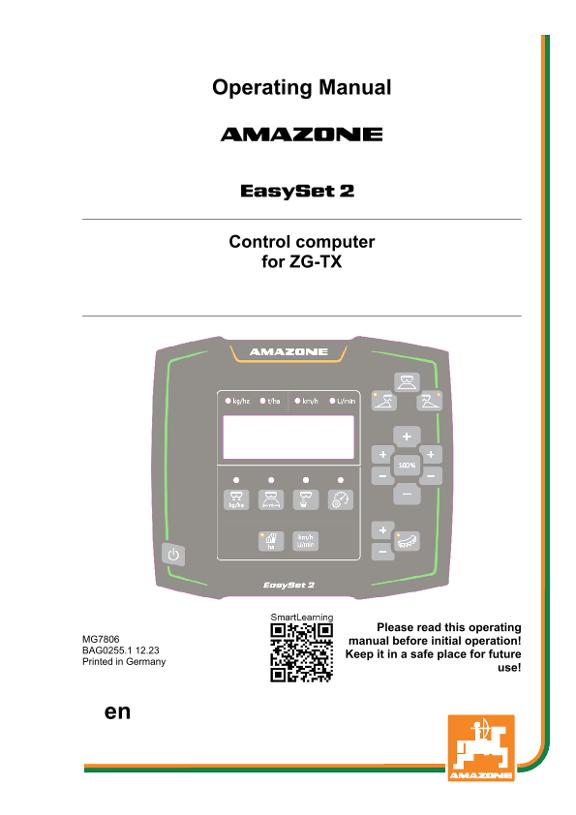 Operation manual EasySet 2