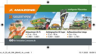 SIEGERTYPEN! Von klein bis groß, 96 x 42, 4c, Zeitungsdruck
