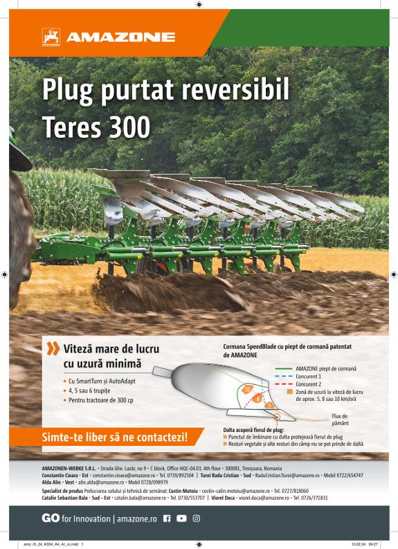 Anzeige "Plug purtat reversibil Teres 300", A4, 4c, ro