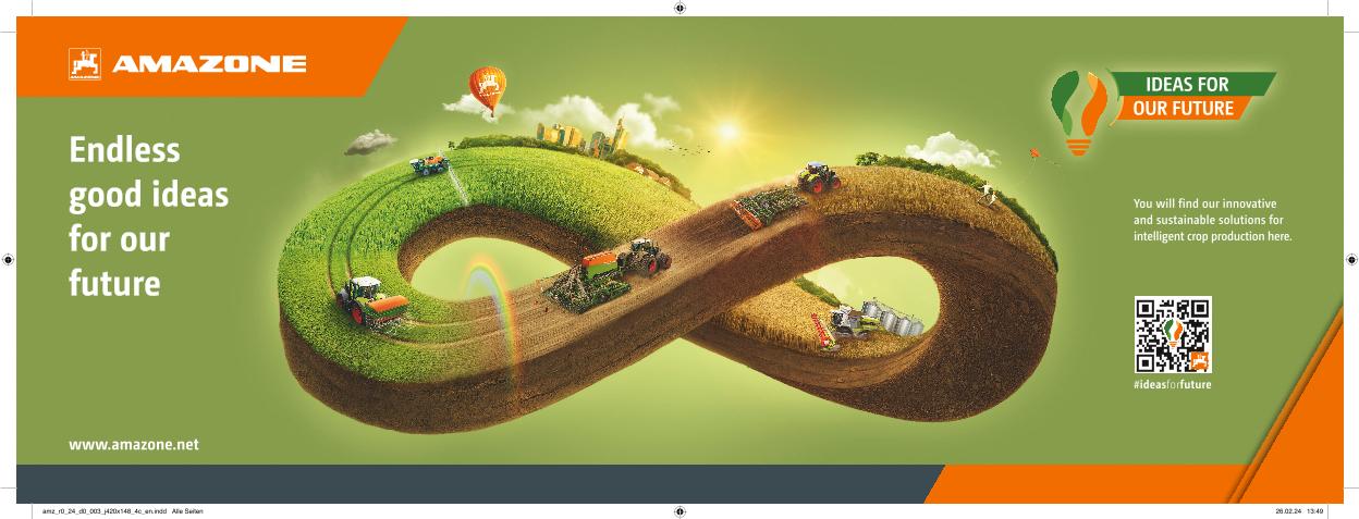 Advertisement „Endless good ideas for our future“, 420x148, 4c, en