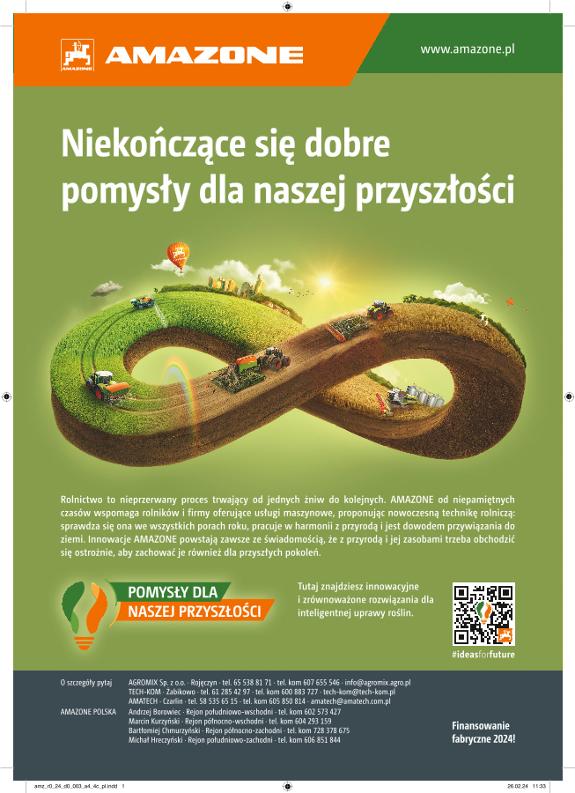 Anzeige „Niekończące się dobre pomysły dla naszej przyszłości“, A4, 4c, pl