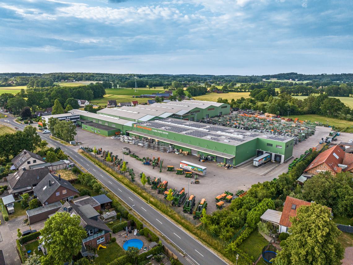 Leeden Luftbild