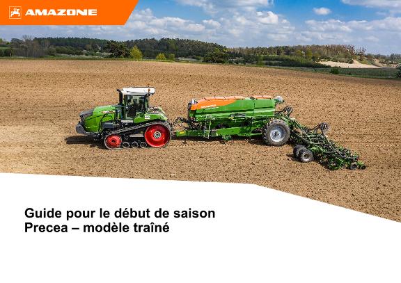 Guide pour le début de saison Precea – modèle traîné 2024