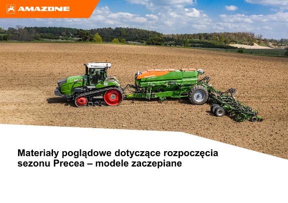 Materiały poglądowe dotyczące rozpoczęcia sezonu Precea – modele zaczepiane 2024