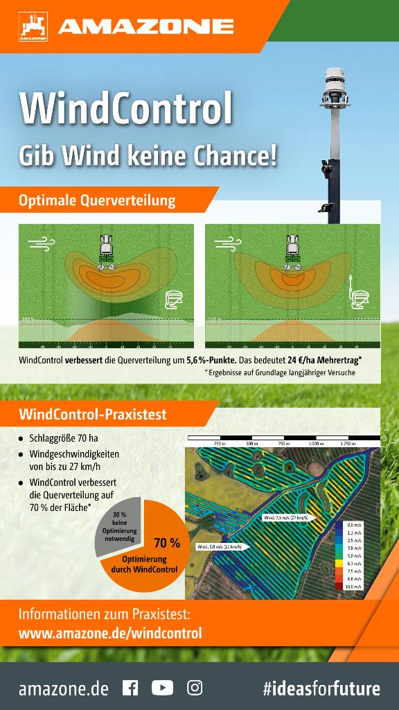 WhatsApp-Anzeige „WindControl – Gib Wind keine Chance!“, 1080x1920 pix, rgb, de