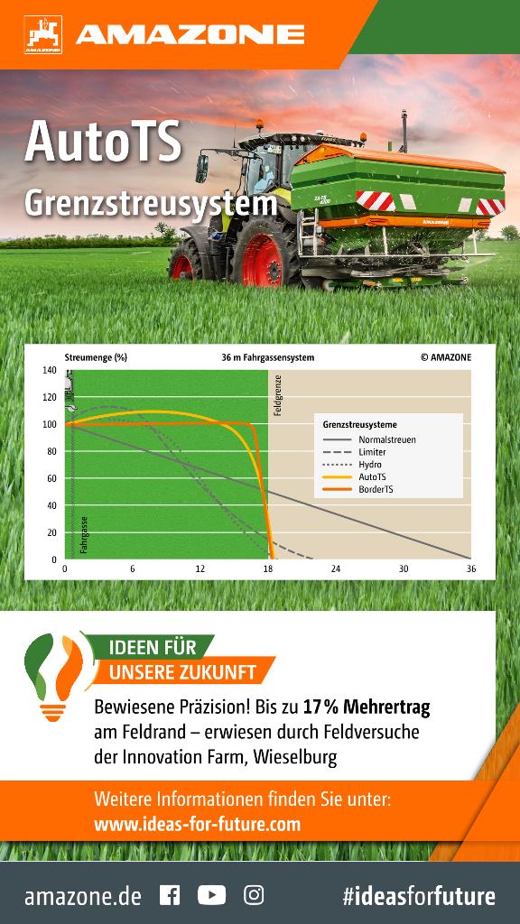 WhatsApp-Anzeige „AutoTS – Grenzstreusystem“, 1080x1920 pix, rgb, de