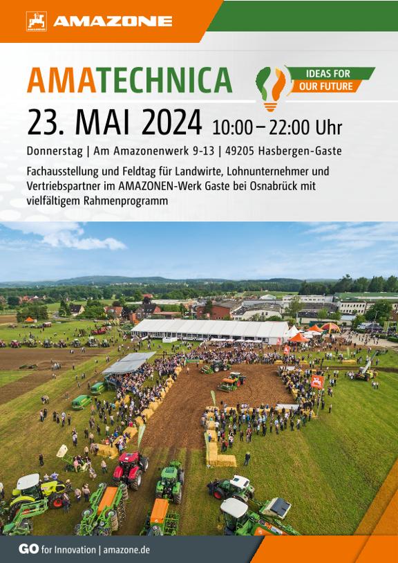 Einladung und Programm AMATECHNICA 2024 kurz