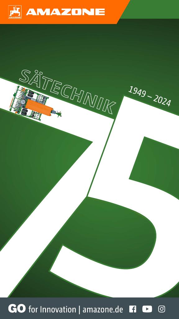 WhatsApp-Anzeige „75 Jahre Sätechnik“, 1080x1920 pix, rgb, de