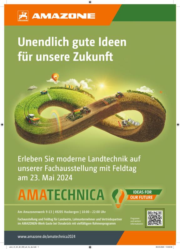 Unendlich gute Ideen für unsere Zukunft + AMATECHNICA 2024