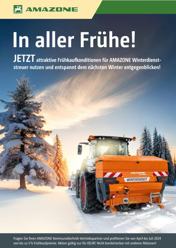 Flyer In aller Frühe! Frühkauf Winterdienst - oh. WB
