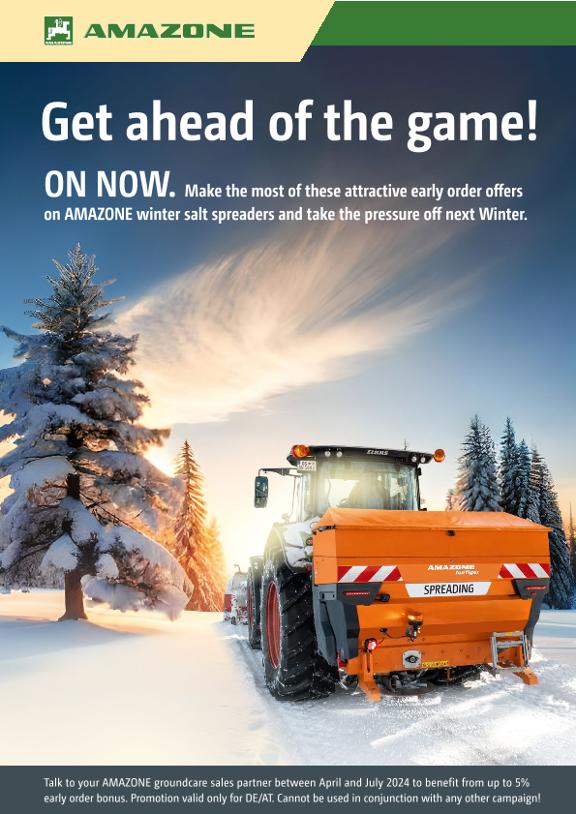 Leaflet "Get ahead of the game!"
