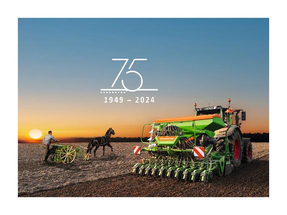 Poster 75 Jahre Sätechnik, 800 x 600 mm