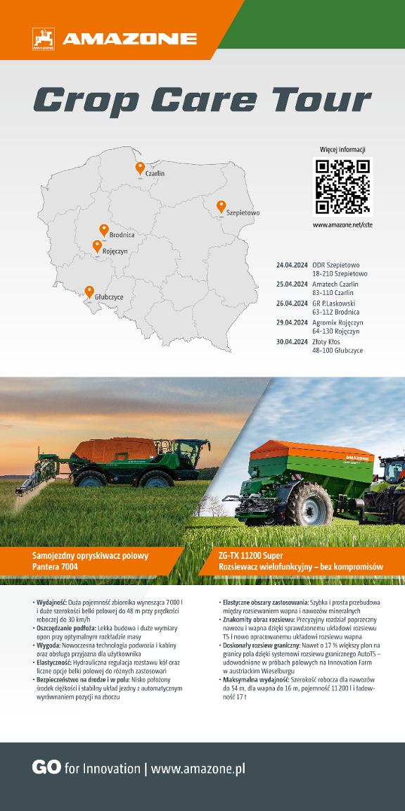 Roll-Up „Crop Care Tour“, 1000 x 2000 mm, pl