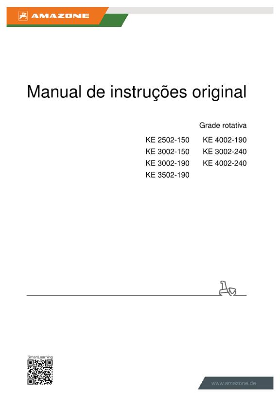 Manual de Instruções KE 2502/3002/3502/4002 Rotamix