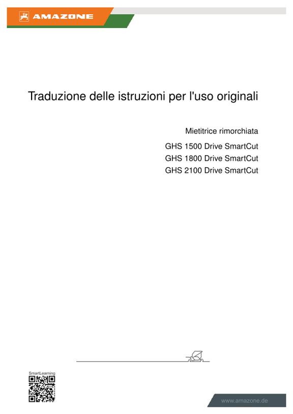 Manuale di intruzioni GHS Drive SmartCut