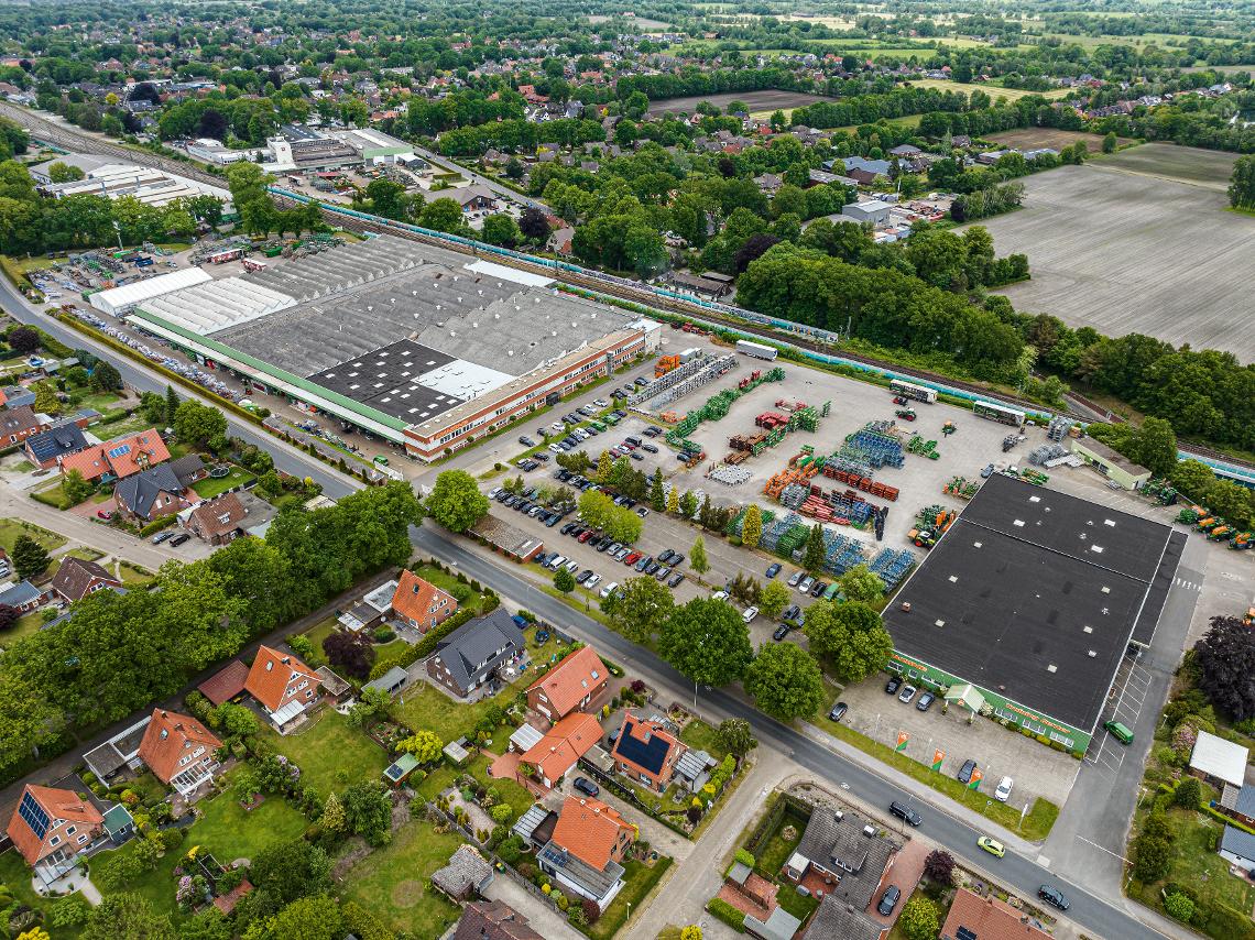 Amazone-Hude Luftbild 2023