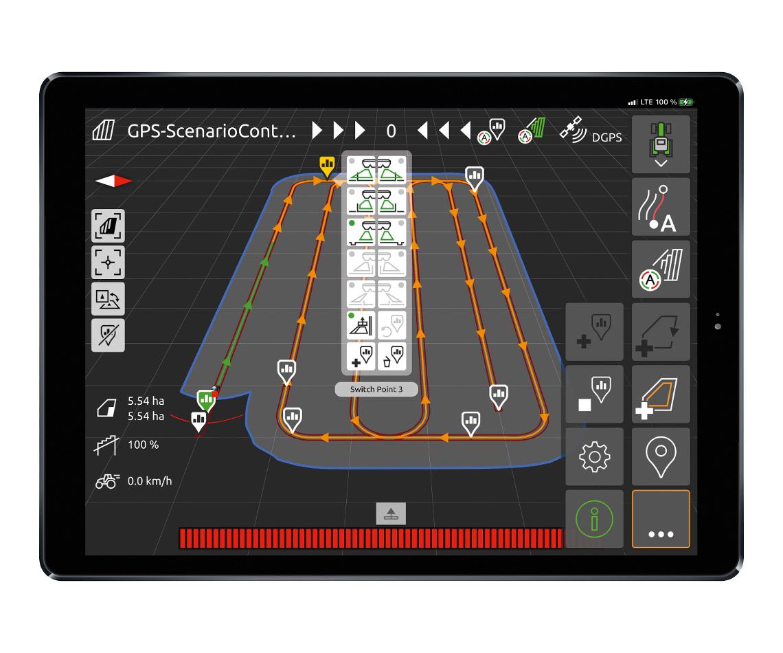 Display iPad GPS-ScenarioControl AmaTronTwin