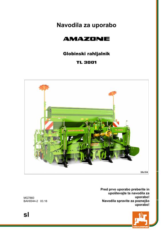 Navodila za uporab TL3001