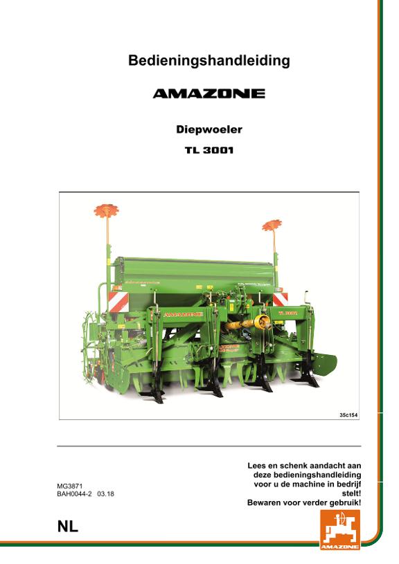 Bedieningshandleiding TL 3001