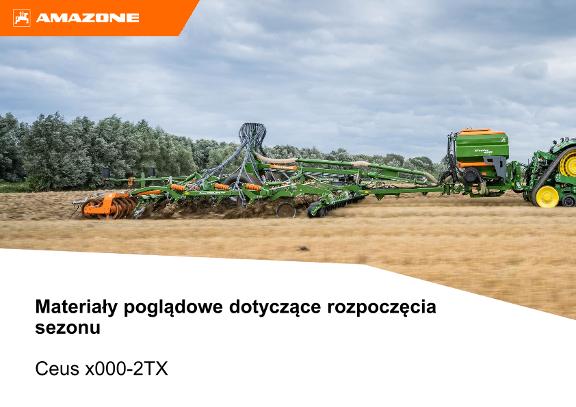 Materiały poglądowe dotyczące rozpoczęcia sezonu Ceus x000-2TX