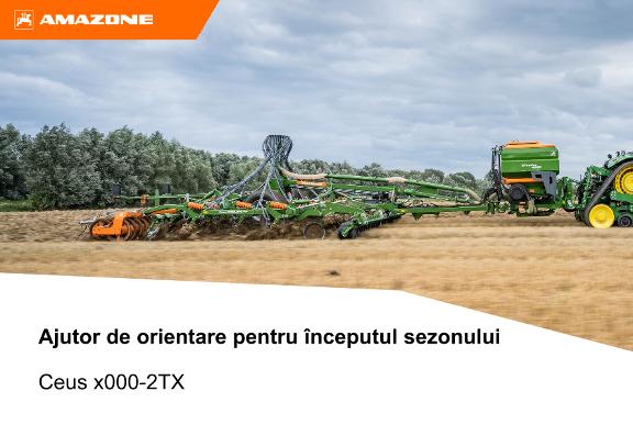 Ghid rapid pentru începutul sezonului Ceus x000-2TX