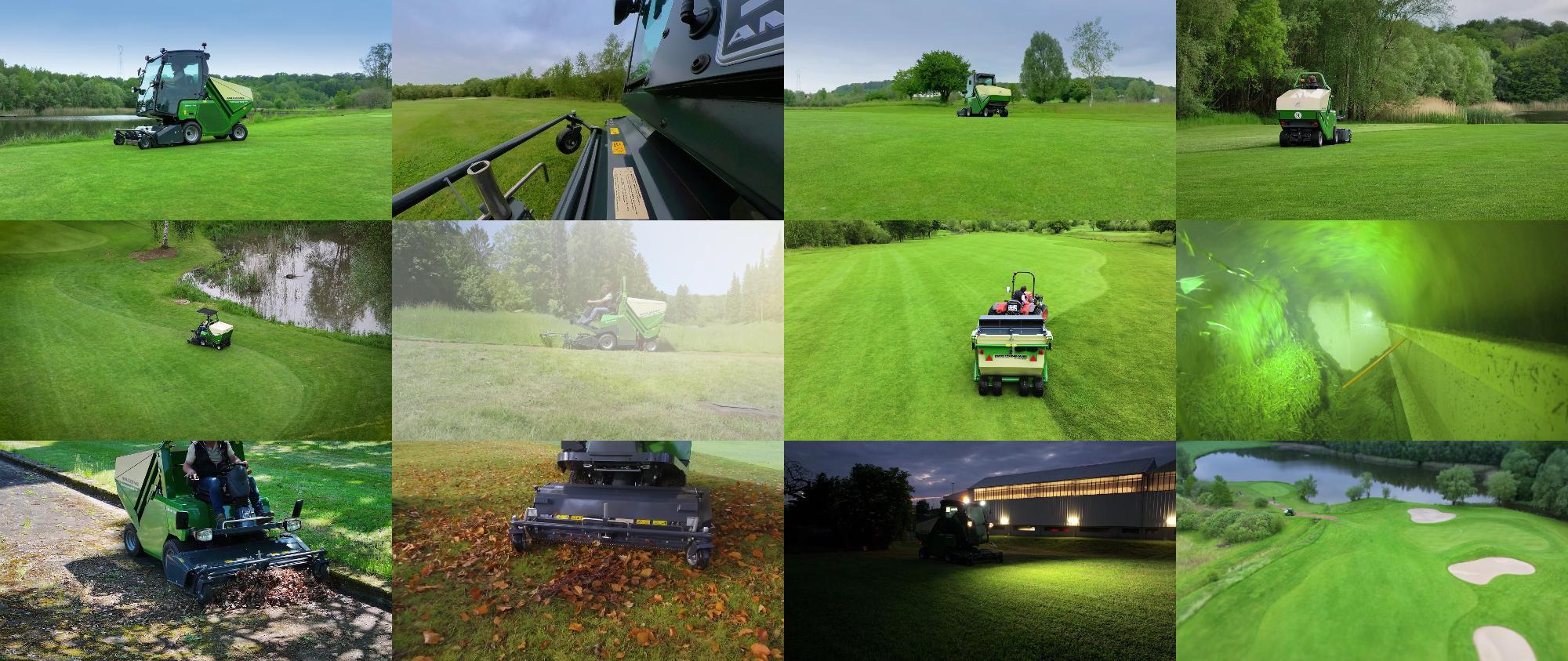 Video Grünflächenpflege Golfplatz