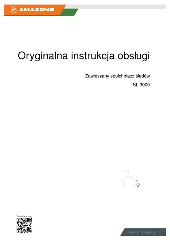 Instrukcja obsługi SL 3000