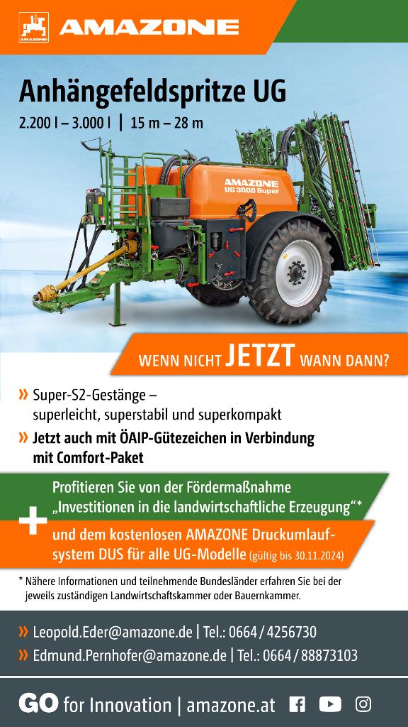 WhatsApp-Anzeige „Anhängefeldspritze UG“, 1080x1920 pix, rgb, a