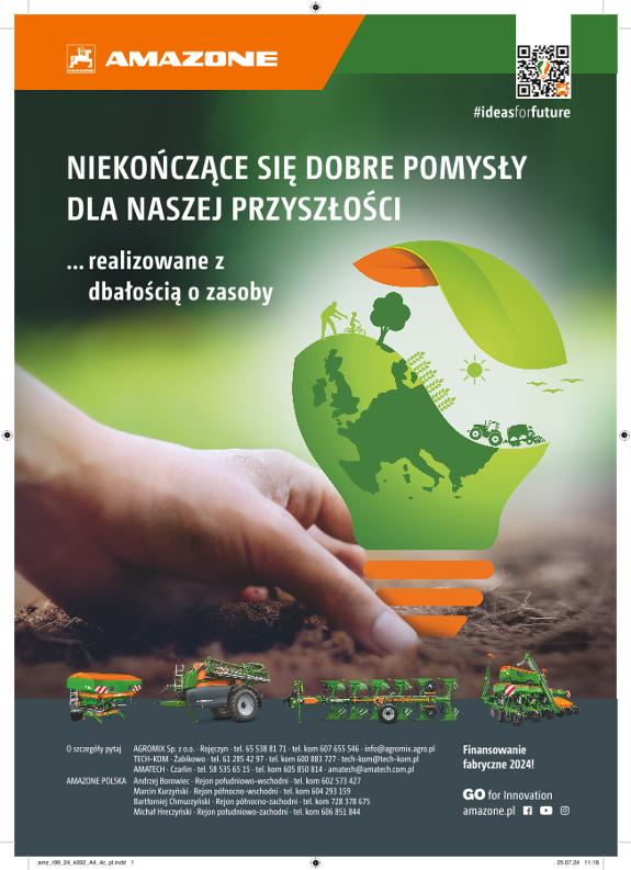 Anzeige „NIEKOŃCZĄCE SIĘ DOBRE POMYSŁY DLA NASZEJ PRZYSZŁOŚCI“, A4, 4c, pl