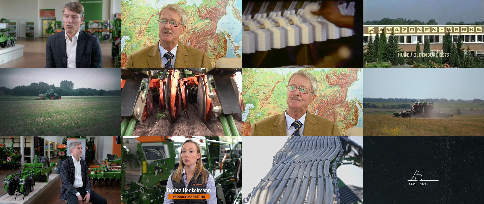 Video 75 Years of AMAZONE seed drills