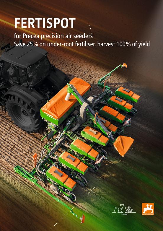 Beileger FERTISPOT for Precea precision air seeders