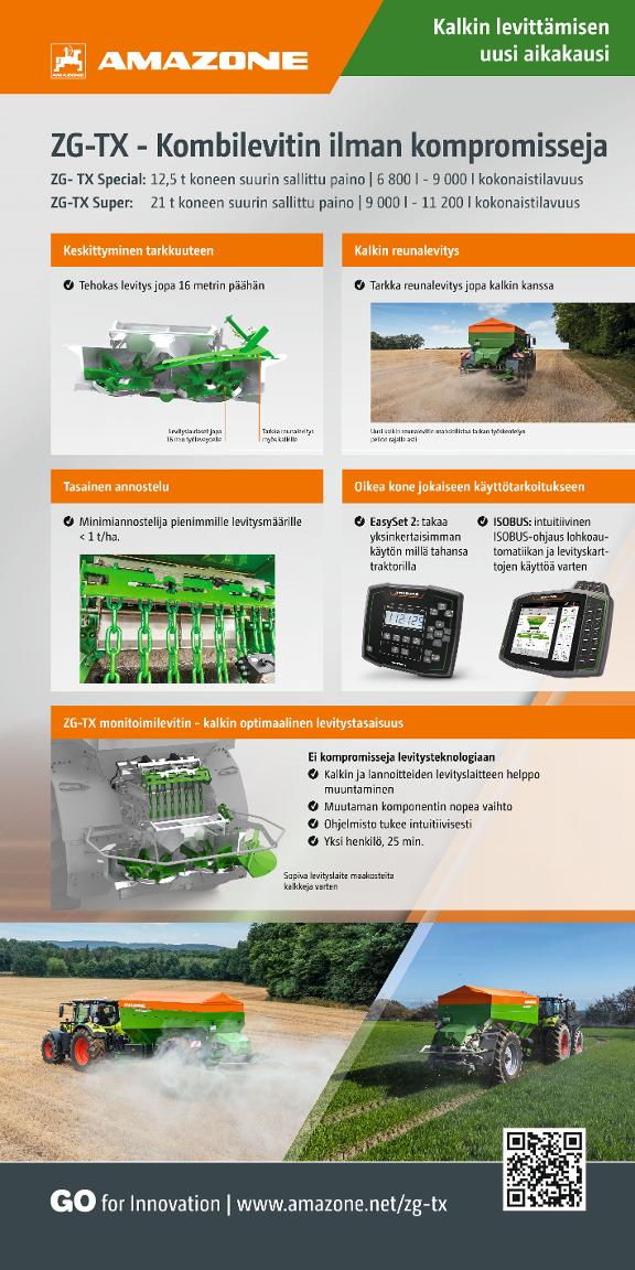 Roll-Up „ZG-TX - Kombilevitin ilman kompromisseja", Kalkin, 1000 x 2000 mm