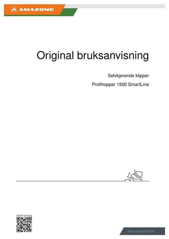 Instruksjonsboka PH1500 SMARTLINE
