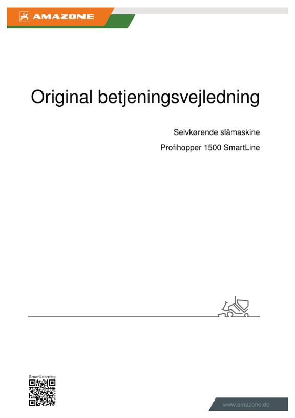 Brugsanvisning PH1500 SMARTLINE