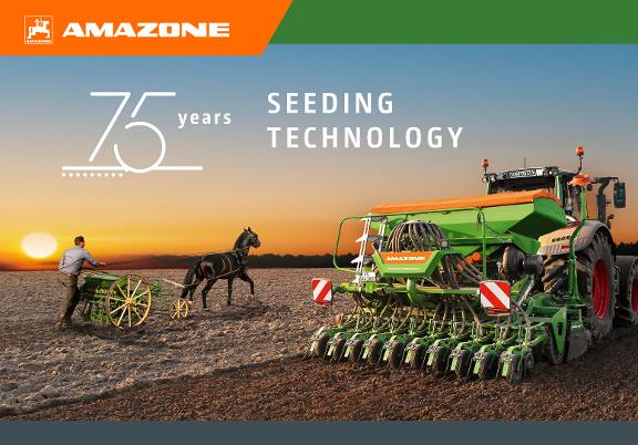Poster 75 Years Seeding Technology, 1095 x 765 mm