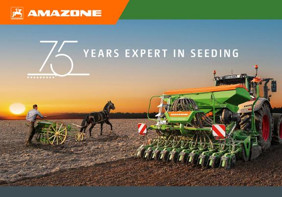 Poster 75 Years Expert in Seeding, 1095 x 765 mm
