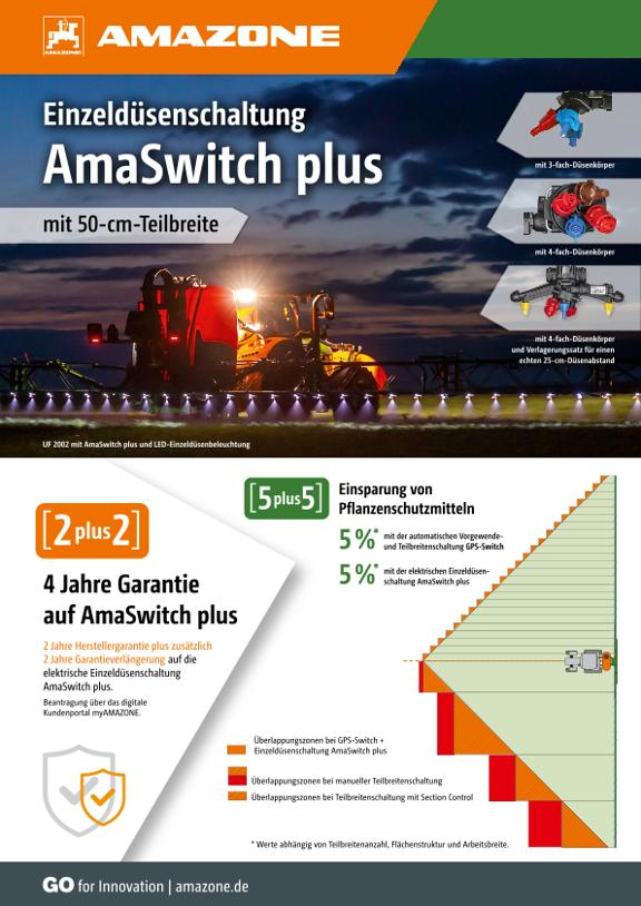 Flyer Einzeldüsenschaltung AmaSwitch plus A4