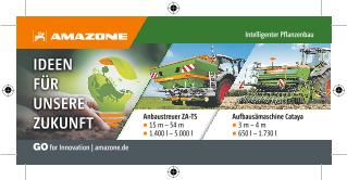 Ideen für unsere Zukunft, 96 x 42 mm, 4c Zeitungsdruck