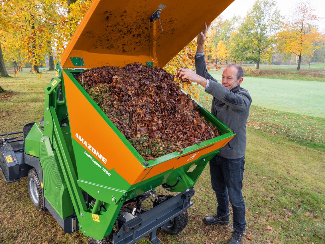 Profihopper1250 Laub