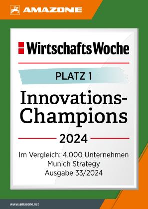 Aufkleber "Innovations-Champions" 105 x 148 mm