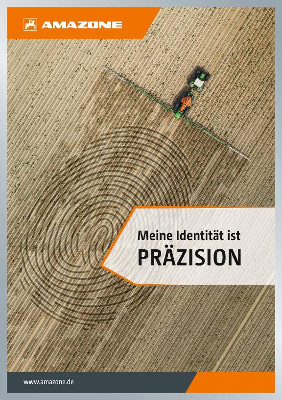 Kundenstopper Pflanzenschutz „Meine Identität ist PRÄZISION“, 594 x 841 mm