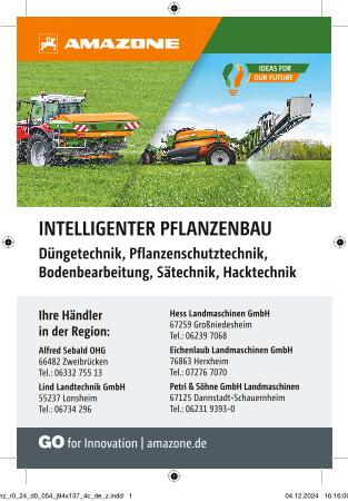 INTELLIGENTER PFLANZENBAU, 94x137 mm, 4c, de