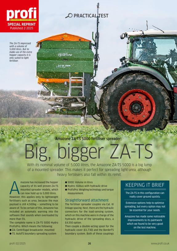 profi Special Reprint "Big, bigger ZA-TS" 12/2024