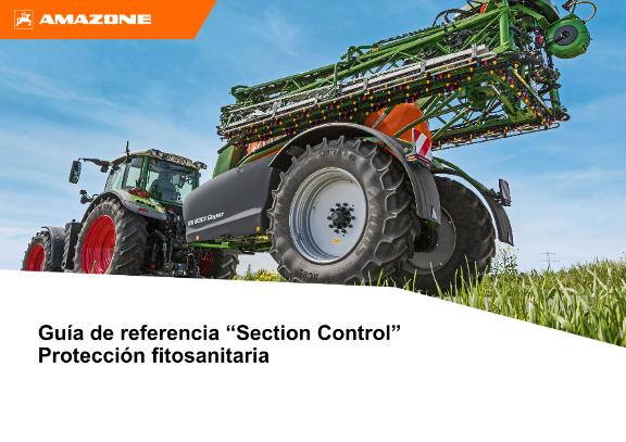 Ayuda orientativa para el inicio de temporada Section Control Protección fitosanitaria