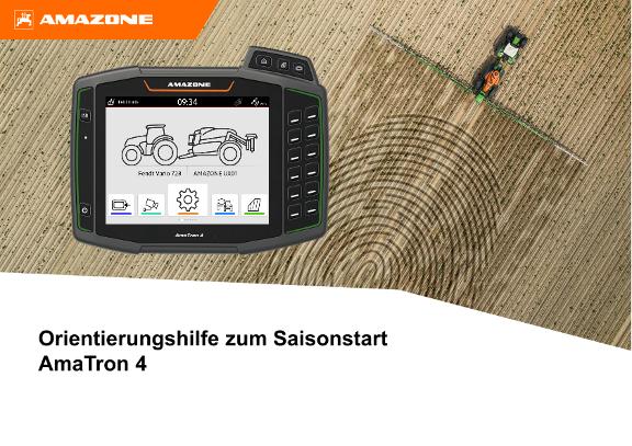 Orientierungshilfe zum Saisonstart AmaTron 4